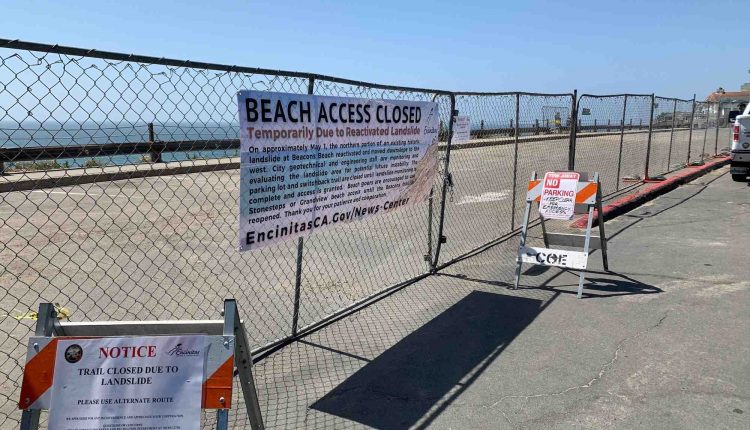 Encinitas reopens popular access to Beacon’s Beach after trail repairs