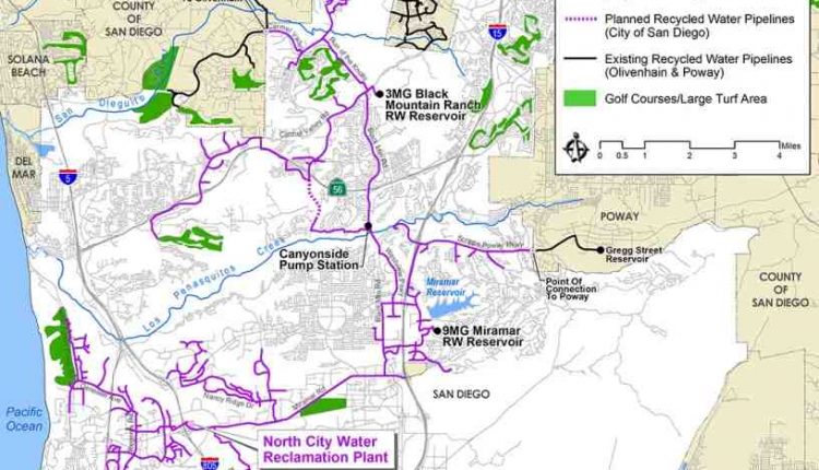 Recycled water addition for Encinitas