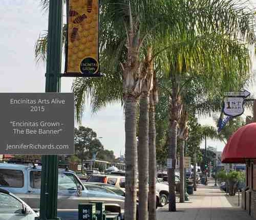 Encinitas will unveil the Arts Alive banners on Sunday